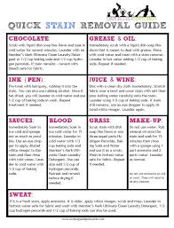 Stain Removal Chart Watchmyhouse Info