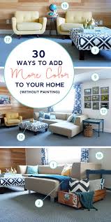 color to your home without painting