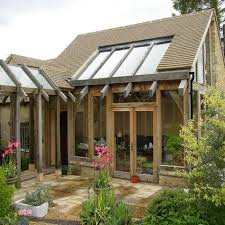 garden room and oak framed conservatory
