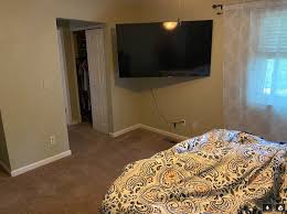 Blank Space Around Under Wall Mounted Tv