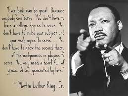 Quote on serving others | Inspirational people, Inspirational quotes, Dr martin luther king jr