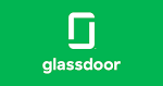 The glass door