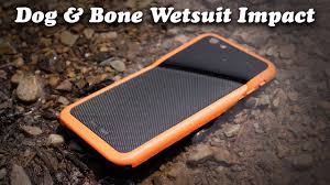 dog bone wetsuit impact phone case