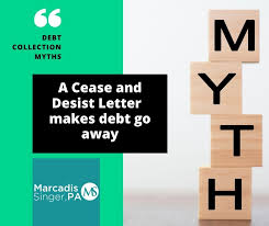 debt collection myths cease and