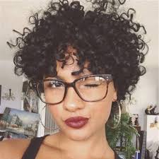 Undercut brown pixie cut with curly hair. 50 Delightful Curly Pixie Cut Style Inspiration My New Hairstyles