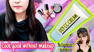how to look good without makeup diy
