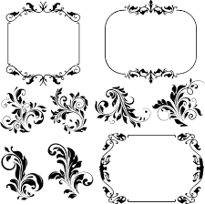 decorative frame elements bundle free