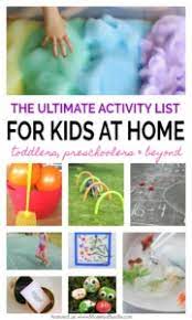 Unleash their creativity with these crafty projects for kids and toddlers. The Ultimate List Of Indoor Outdoors Activities For Kids At Home