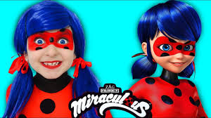 kids makeup miraculous ladybug cosplay