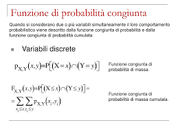 10.1 funzione di massa di probabilit` a congiunta. Elementi Di Teoria Delle Probabilita Ppt Scaricare