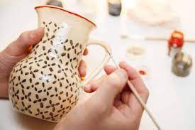 12 ideas for easy pottery projects and