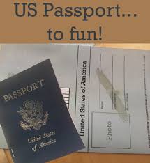 Us Passport Template By Foxfamily4 Teachers Pay Teachers