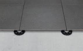 raised flooring with supports