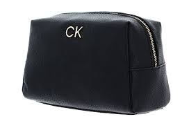 calvin klein re lock cosmetic bag ck