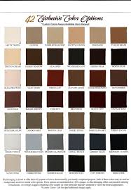 Our Brick Staining Color Chart Can Help You Decide How You