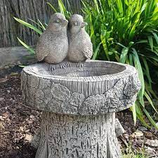 Bird Garden Statues Concrete Bird Bath