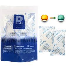 Dry Dry 100 Gram 3 Packs Food Safe Orange Indicating Orange To Dark Green Mixed Silica Gel Packets Dehumidifier Rechargeable Silica Packets For