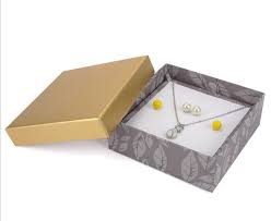 luxury square jewelry packaging box
