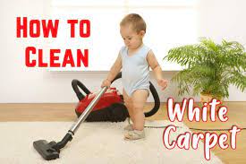 how to clean white carpet and keep it