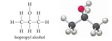 isopropyl alcohol structure