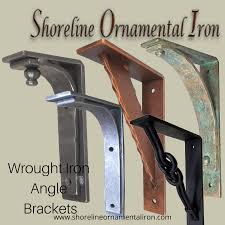 wall mount iron angle bracket heavy