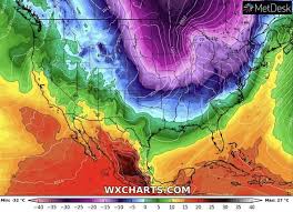 Us Weather Shock 40c Map Shows Chicago And Midwest Wiped