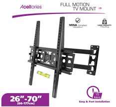 Full Motion Heavy Lcd Tv Wall Mount Kit
