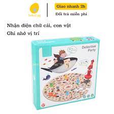 Set bộ đồ chơi trẻ em cho bé gái trai board game tương tác nhóm gia đình  học chữ đếm thời gian từ 4 5 6 7 tuổi baby egg - Đồ