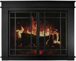 Pleasant Hearth Fireplace Doors Small