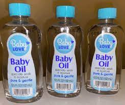 how to get baby oil out of clothes