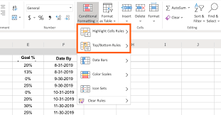How To Use Conditional Formatting In Excel Online