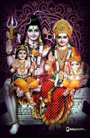 Rare image of lord shiva. Lord Shiva Family Wallpaper For Mobile Familyscopes