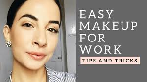 everyday work interview makeup tips