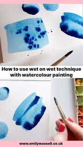 Watercolour Wet On Wet Technique How