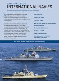  Leadership Essay Contest   US Naval Institute