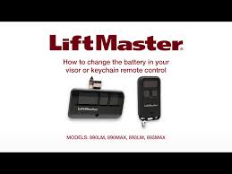 liftmaster remote control