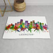 lexington cky skyline rug by