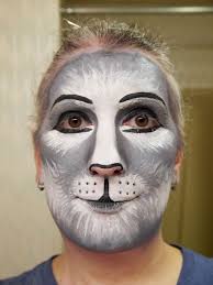 gray cat makeup practice 2 weasyl