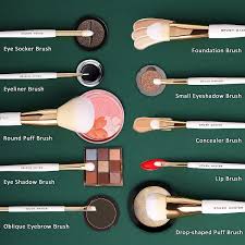 brush master makeup brushes set 10pcs