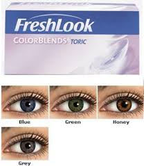 Fresh Look Colored Contact Lenses Chart 2019