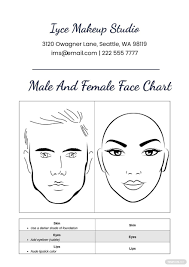 makeup artist templates design free