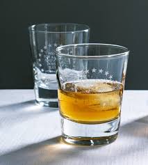 Double Old Fashion Drink Glasses
