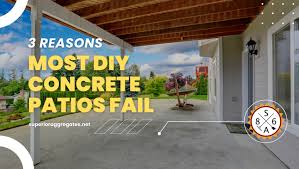 3 Reasons Most Diy Concrete Patios Fail