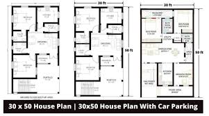 House Plan 30 X 50 Surveying Architects