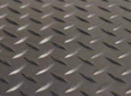 diamond plate gym floor mat rubber roll