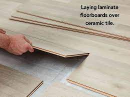 laminate over ceramic tile problems