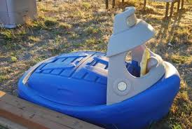 step 2 tug boat sandbox pool for