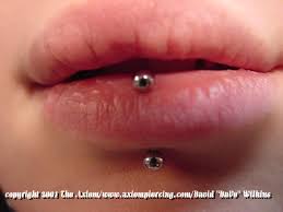 when is a piercing healed axiom body