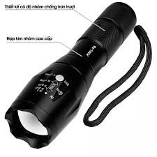 Đèn pin siêu sáng bóng led xml t6 police bin mini cầm tay chống nước chuyên  dụng [ full box ] [MUA NGAY THÔI]