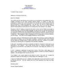 English Teacher Cover Letter No Experience Barca Fontanacountryinn Com